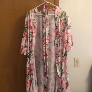 Floral kimono